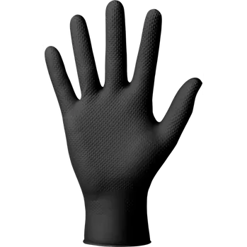 Pracovní rukavice MERCATOR GOGRIP black jednorázové rukavice XL RP30010005(0001)