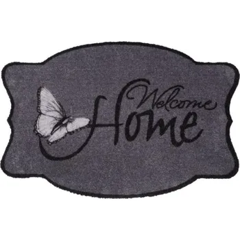 Rohožka Vnitřní čistící pratelná vstupní rohož FLOMA Prestige Welcome home - 50 x 75 x 0,7 cm