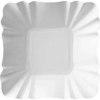 Jednorázové nádobí Think`n green Papírový tácek hranatý 90/90/30mm 500ks