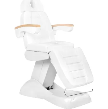 Pedikérské křeslo KOSMETICKÉ ELEKTRICKÉ KŘESLO. LUX BÍLÁ s vyhříváním