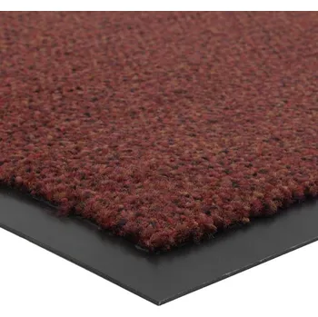 Rohožka Červená vnitřní čistící vstupní rohož FLOMA Portal (Cfl-S1) - délka 90 cm, šířka 120 cm a výška 0,75 cm
