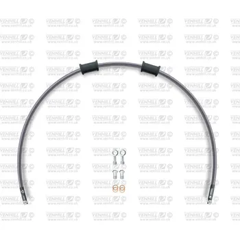 Hadice přední brzdy sada Venhill POWERHOSEPLUS SUZ-7017F (1 hadice v sadě) Průhledné hadice, chromové koncovky