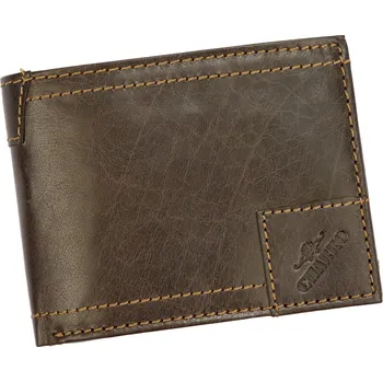 Peněženka Pánská kožená peněženka Charro IASI 1373 hnědá