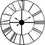 Kovové hodiny s římskými číslicemi – 80x4 cm + doprava zdarma