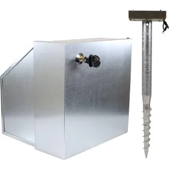 Ohradník Bezpečnostní schránka pro zdroj ohradníku, montážní trn