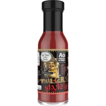 Omáčka BBQ grilovací omáčka Thai-ger Style Sauce 340g Angus&Oink