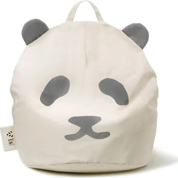Sedací pytel Dětský sedací vak Bini Panda Original L Design vaku: Šedá panda