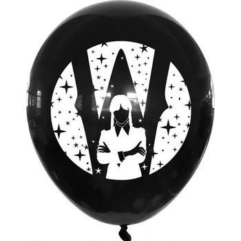 Balónek latexový Wednesday 30 cm černý Barva: jet black