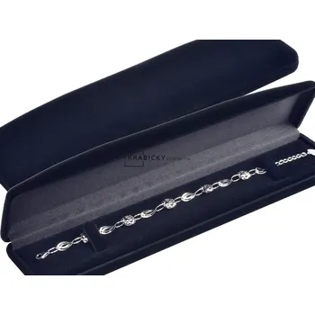 Dárková krabička Sametová krabička na náramek