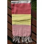 Peshtemal osuška Rainbow Červená