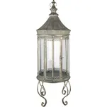 Kovová zdobená závěsná lucerna Angelien – 34x103 cm + doprava zdarma