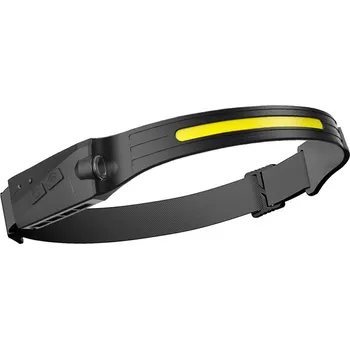 Čelovka Bezdoteku COB čelovka s bočním svítidlem a pohybovým senzorem