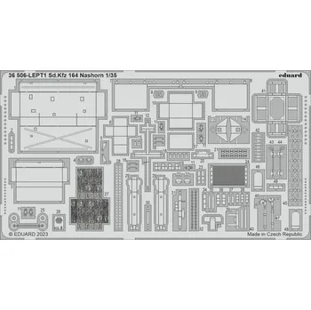 Plastikový model Eduard 1/35 Sd.Kfz. 164 Nashorn (BORDER MODEL)