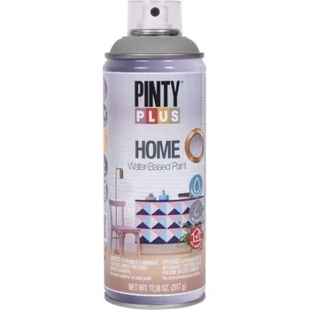 Barva ve spreji Dekorační akrylová barva PINTY Plus HOME 400ml - bouřková šedá