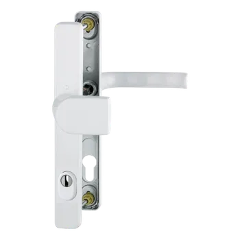 HOPPE Bezpečnostní kování London se zakrytím vložky 36mm Provedení: klika - koule, Povrch: F9016 běžná bílá