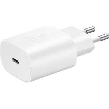 25W Samsung USB-C rychlonabíječka EP-TA800 Barva: Bílá