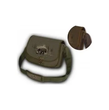 Zubíček - výroba loveckých potřeb Lovecká brašna - divočák - Barva hnědá