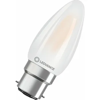 Žárovka LEDVANCE LED CLASSIC B 40 P 4W 827 FIL FR B22D 4099854069338