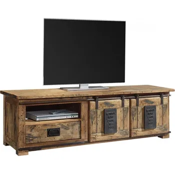 Televizní stolek Masivní tv stolek z manga Brand 160 cm