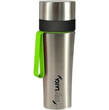 Láhev Laica Filtrační sportovní nerezová láhev, zelený poutko