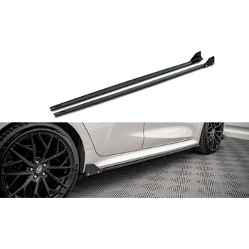 Autodoplněk Difuzory na boční lišty V.1+ Klapky Toyota Yaris Mk4