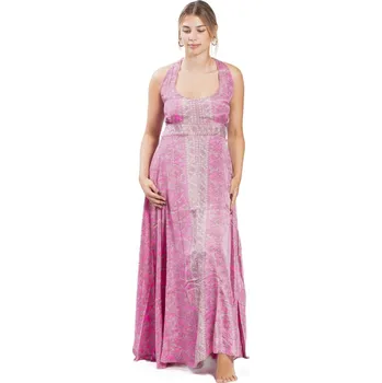 Dámské šaty Dlouhé šaty DARJA růžové