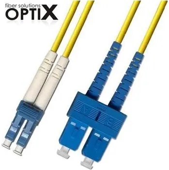 Datový kabel OPTIX LC-SC Optický patch cord 09/125 7m G.657A