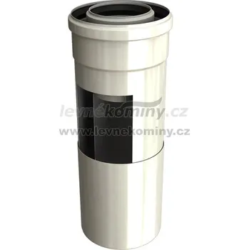 Komín Revizní kus DN 80/125, plast, AZ