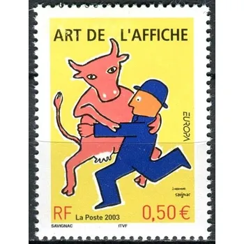 Poštovní známka Post France (2003) MiNr. 3694 ** - Francie - Europa: plakát