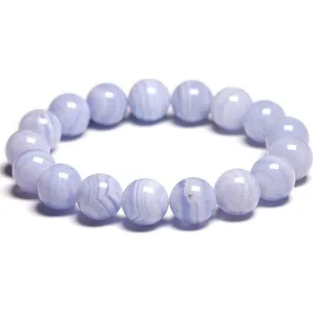 Náramek Chalcedonový luxusní náramek v AA kvalitě - 10mm