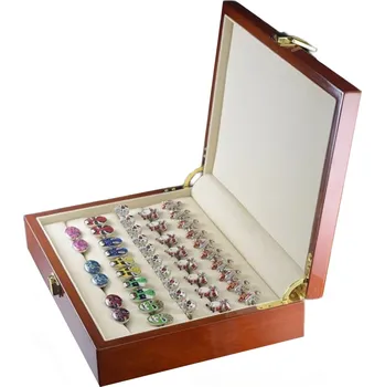 Šperkovnice Amparo Miranda® Dřevěná kazeta na manžetové knoflíky AM900 hnědá