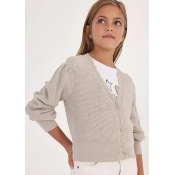 Dívčí svetr dívčí béžový crop svetřík Mayoral 6331-82 velikost 170