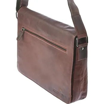 Pánská kožená taška Greenwood Dieter hnědá