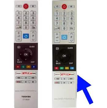 Dálkový ovladač Toshiba 32W3863DA dálkový ovladač náhradní