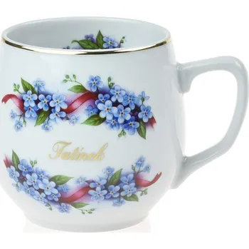Český porcelán, Dubí Hrnek Baňák 300 ml Tatínek