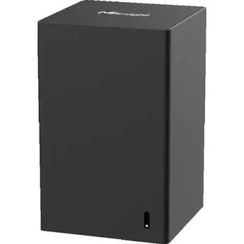 DVR/NVR/HVR záznamové zařízení Milesight MS-N1008-UNPC/B 4K Mini PoE NVR rekordér pro 8 IP kamer, 4xPoE, černý