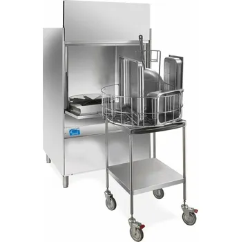 KROMO Manipulační vozík - 600 x 600, v = 900 mm