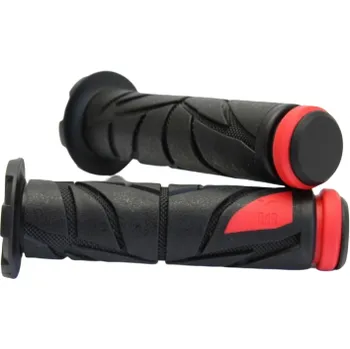 grip Gripy-rukojeti na skútr MOTION STUFF černá/červená
