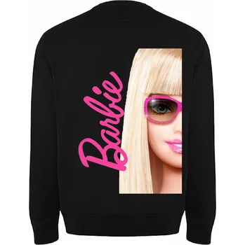 Dívčí mikina Mikina Barbie Mattel Barva: černá, Velikost: L