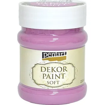 Speciální výtvarná barva Dekor Paint - křídová vintage barva 230ml - ostružinová