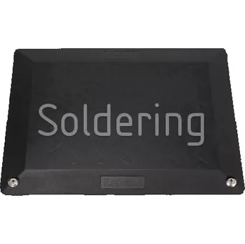 ESD ESD protiúnavová podlahová rohož, rozměr 450x600x17mm, černá - 101008288