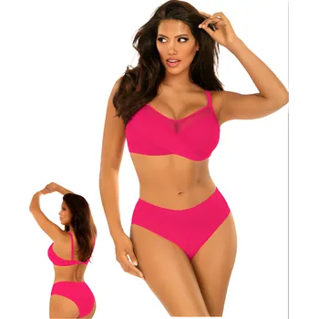 Dámské plavky Dámské dvoudílné plavky Fashion 18 S940FA18-2d tm. růžové - Self 40C