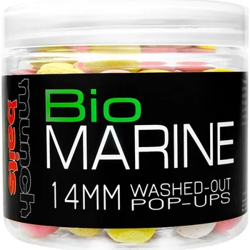 Boilies Munch Baits Bio Marine Washed Out Pop-Ups 14mm 200ml