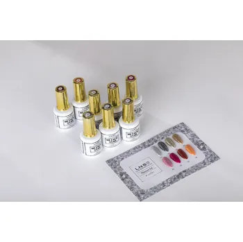 Lak na nehty Sada Metalic Star 15ml / 8KS