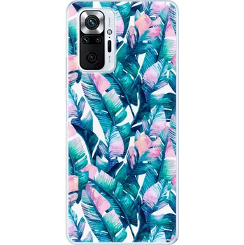 Pouzdro na mobilní telefon Odolné silikonové pouzdro iSaprio - Palm Leaves 03 - Xiaomi Redmi Note 10 Pro