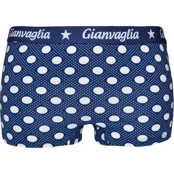 Trenýrky Gianvaglia Dámské boxerky s puntíky Barva/Velikost: lékořice / L/XL