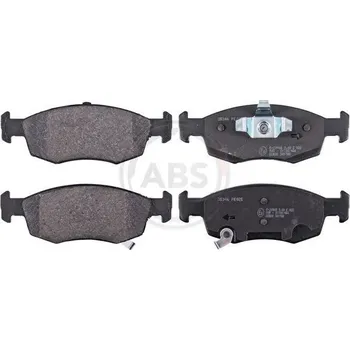 Brzdová destička Sada brzdových destiček, kotoučová brzda, , 77368668, 77368831, A.B.S., 35346