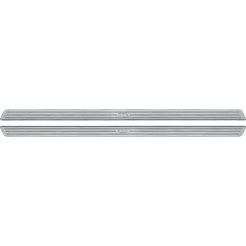 Samolepící prahové lišty nerezové - 625x32 mm