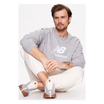 Dámská mikina New Balance Mikina MT31538 Šedá Relaxed Fit S