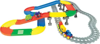 Vláček a vláčkodráha Wader Toys Tracks Railway 51510 City Train